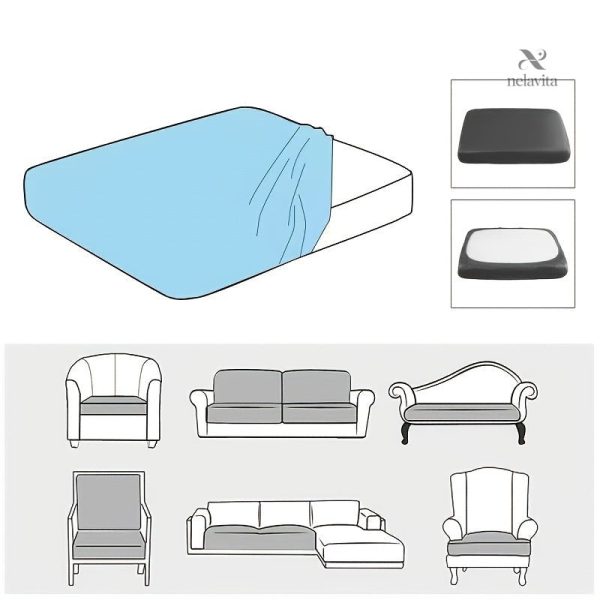 Accessoire de canapé moderne gris