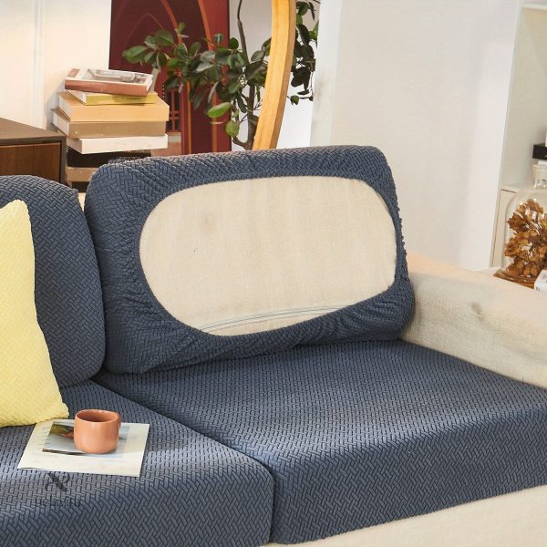 Housse de coussin moderne gris - vue 17