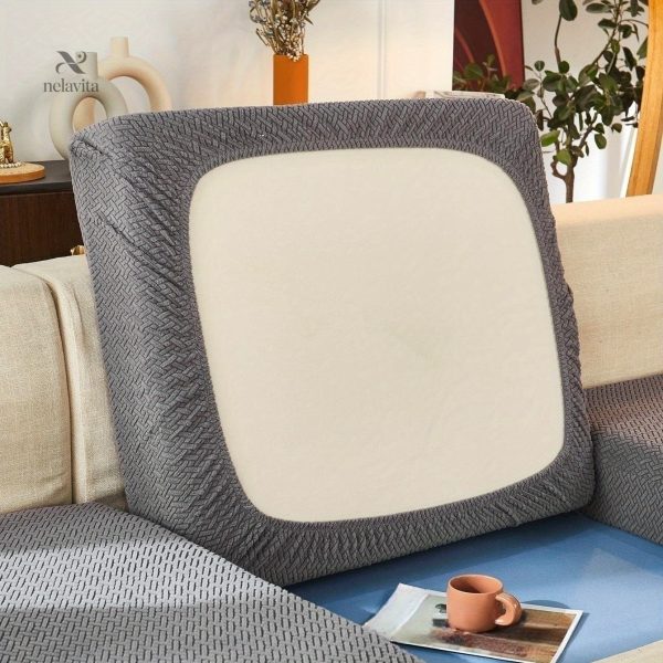 Housse de coussin moderne gris - vue 19