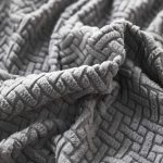 Coussin décoratif gris pour salon