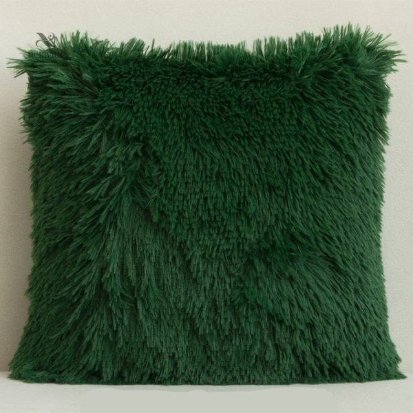 Coussin en fausse fourrure pour un intérieur raffiné