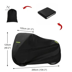 Bâche de protection moto anti-poussière et anti-UV