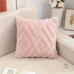 Coussins décoratifs en velours, ensemble de 2