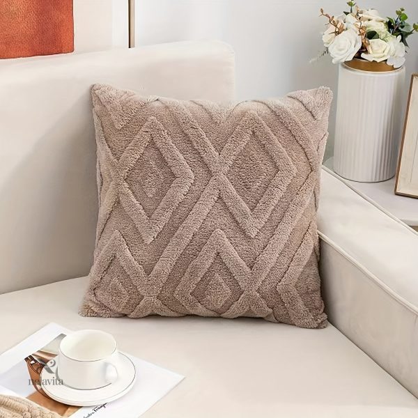 Housses pour coussins, design velours chic