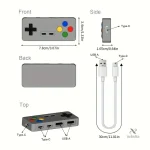 Adaptateur USB design manette rétro pour PC