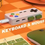 Hub USB Multiport avec design rétro pour laptop