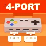 Hub USB compact pour ordinateurs et portables