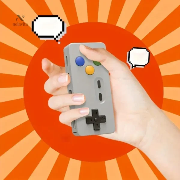 Élargisseur USB 4 ports au look manette vintage