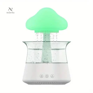 Humidificateur d'air LED champignon, diffuseur silencieux