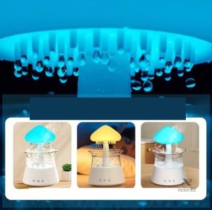 Diffuseur d'air avec effet pluie et lumière d'ambiance