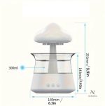 Humidificateur design champignon, améliore la qualité de l'air