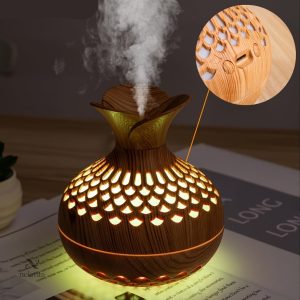 Diffuseur d'huiles essentielles à ondes sonores apaisantes