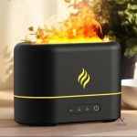 Diffuseur d'huiles essentielles avec effet flamme