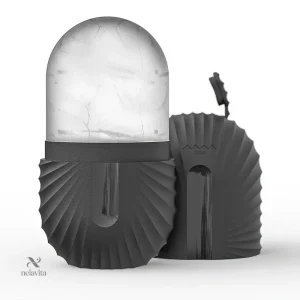 Humidificateur Visage Design Marbre – Diffuseur Vapeur Froid pour Hydratation, Relaxation et Soins du Visage