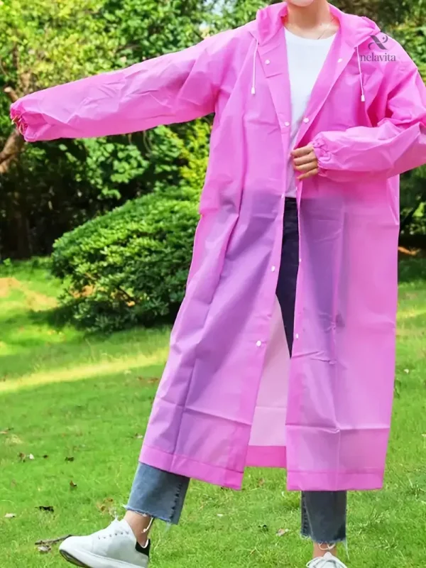 Veste de pluie compacte, parfaite pour les aventures en plein air