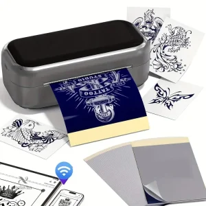 Imprimante thermique sans fil pour tatouage, compatible iOS/Android