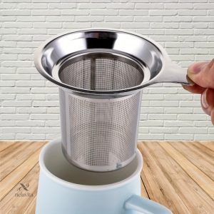 Infuseur filtre inox rond pour une infusion parfaite