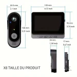 Caméra de surveillance avec vision en temps réel