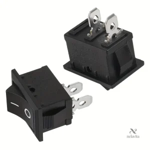 Commutateur électrique 2 broches pour applications industrielles