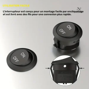 Accessoire marin facile à installer pour systèmes électriques