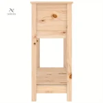 Étagère de rangement intégrée pour jardinière