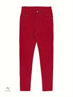 Pantalon en denim skinny pour femme, look élégant