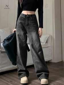Jean Femme Style Streetwear Décontracté
