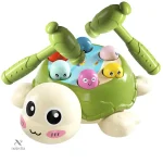 Jeu d’éveil tortue à marteler pour bébé, coloré et amusant