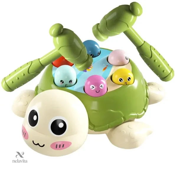 jeu-d-eveil-bebe-tortue-a-marteler-jouet-ludique-et-color-mvq5qd-1 Jeu d’éveil tortue à marteler pour bébé, coloré et amusant