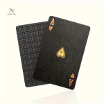 Cartes de luxe au design élégant et durable pour le divertissement
