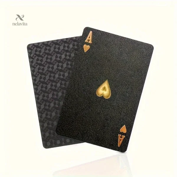 Cartes de luxe au design élégant et durable pour le divertissement