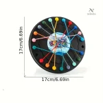 Jeu de Casse-Tête Élastiques Colorés – Puzzle Circulaire