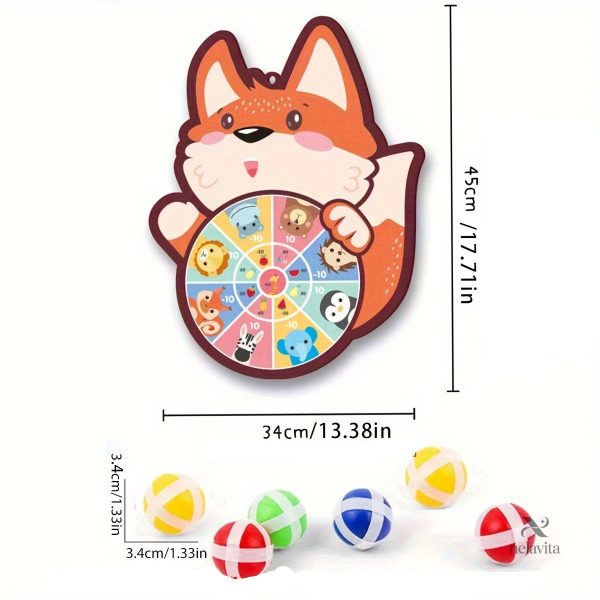 Cible interactive avec balles pour divertissement