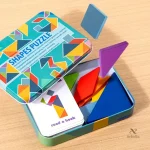 Puzzle géométrique stimulant pour enfants et adultes