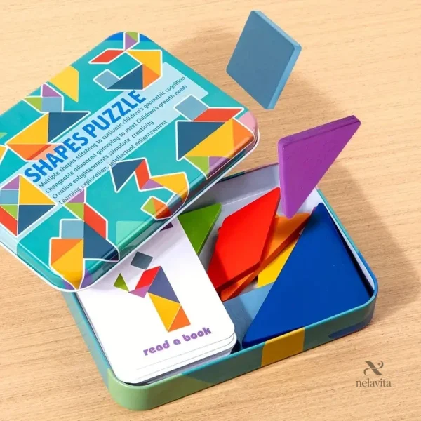 Puzzle géométrique stimulant pour enfants et adultes