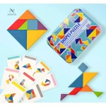 Jeu de puzzle en bois pour moments de partage en famille