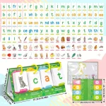Jeu éducatif pour l'apprentissage des lettres et sons