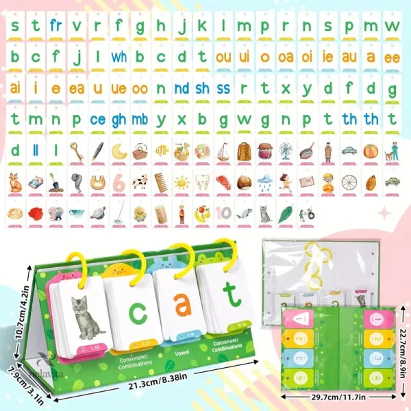 Jeu éducatif pour l'apprentissage des lettres et sons
