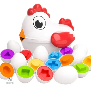 Jeu de tri des formes adapté aux bébés et tout-petits