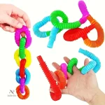 Tubes flexibles pour des jeux d'éveil amusants et interactifs