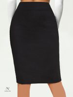 Jupe Crayon Taille Haute Élégante