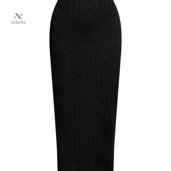 Jupe longue à la mode, style élégant