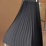 Jupe midi confortable, style intemporel