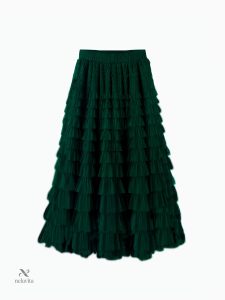 Jupe à volants pour un look romantique