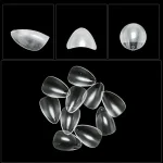 Faux Ongles Courts en Gel ou Résine, Forme Amande