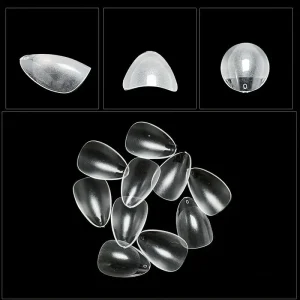 Faux Ongles Courts en Gel ou Résine, Forme Amande