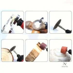 Disques et embouts pour outils rotatifs de polissage