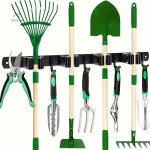 Kit d'outils de jardinage avec support mural