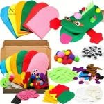 Kit Marionnettes à Main en Feutrine pour Activités Enfants