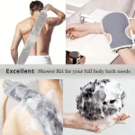 Gant de Bain doux pour un soin agréable